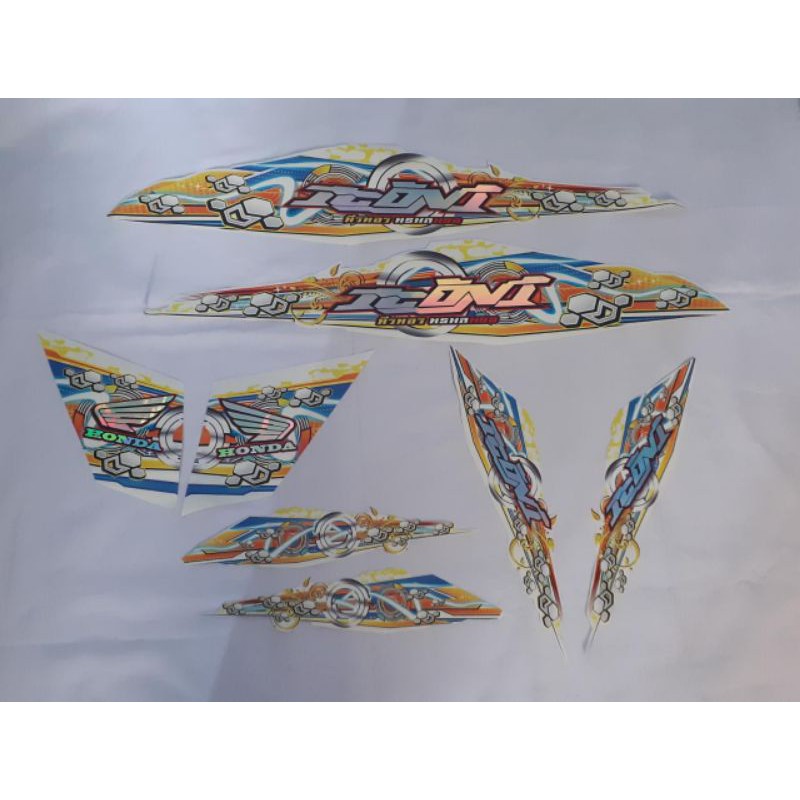 STRIPING TRANSPARAN HOLOGRAM BEAT FI