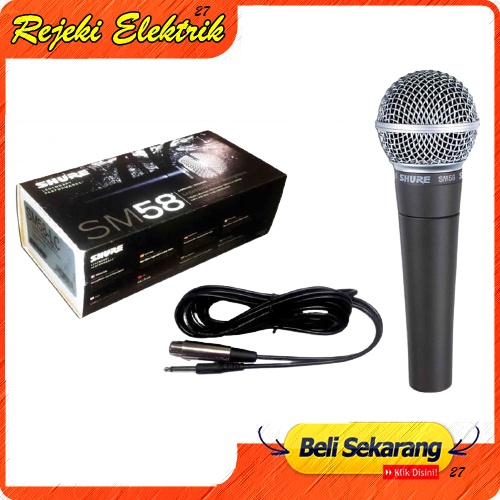 MIC SHURE Kabel SM58 / SM 58 MICROPHONE VOCAL