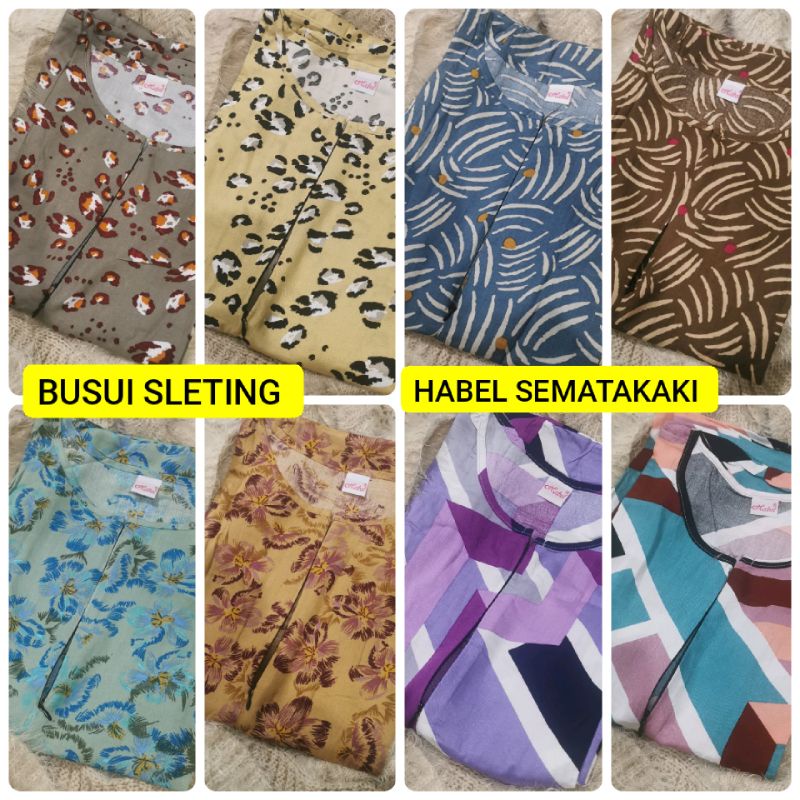 Daster RAYON  BUSUI  HABEL  SEMATA KAKI  lengan pendek/Asli termurah dari smua toko