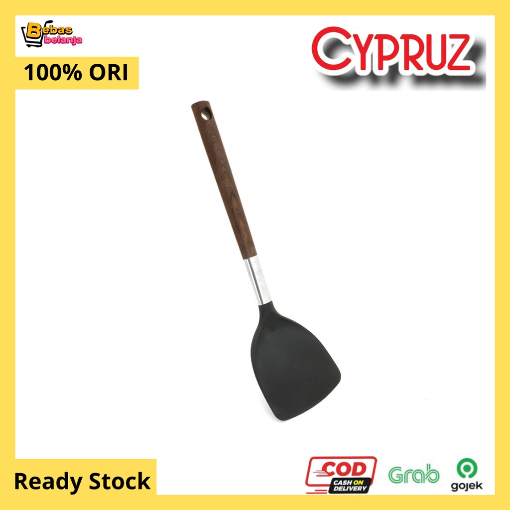 Jual Cypruz Spatula Nylon Cm Am Sutil Nylon Anti Lengket Gaggang Bakelite Kayu Shopee