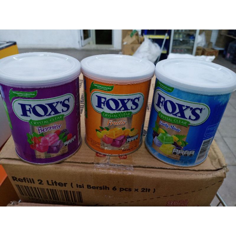 

PERMEN KALENG FOX'S FOXS FOX 180 gr PERMEN CRYSTAL