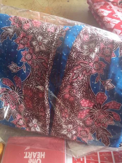 Tunik Santika Songket Batik Etnik Midi Casual Seragam Muslim