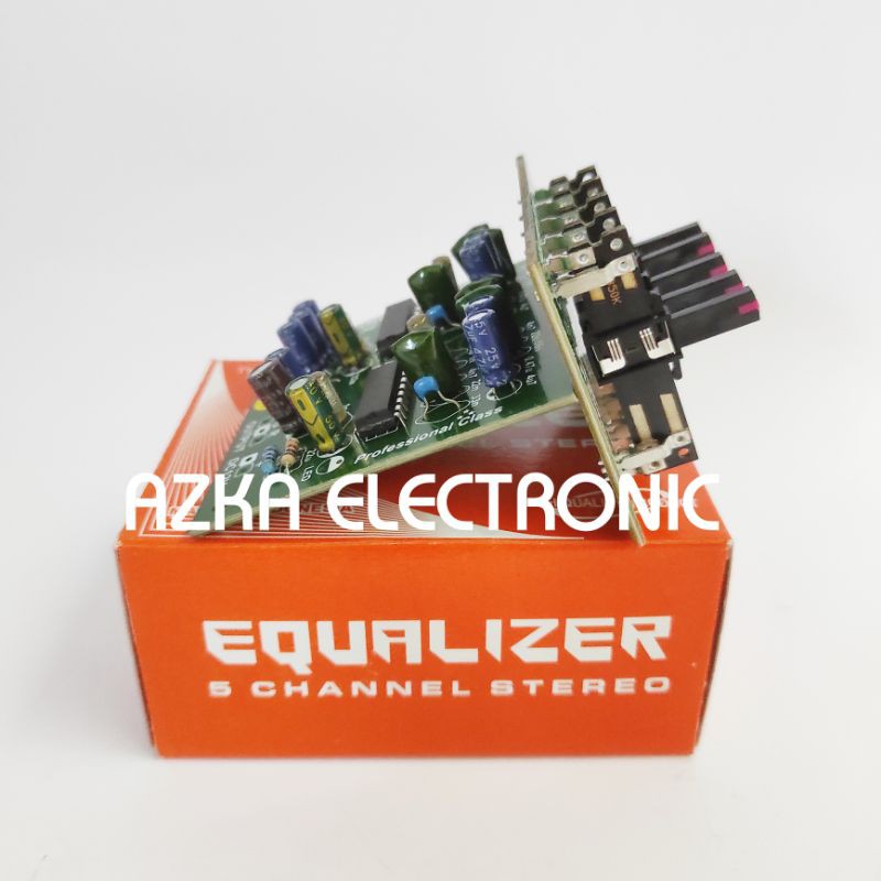 Kit Equalizer 5 Channel Stereo