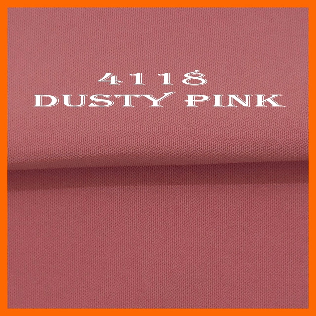 bahan multi kain wolfis wolpis woolpis woolpeach wolvis monalisa premium gamis tunik fashion-4118 dusty pink