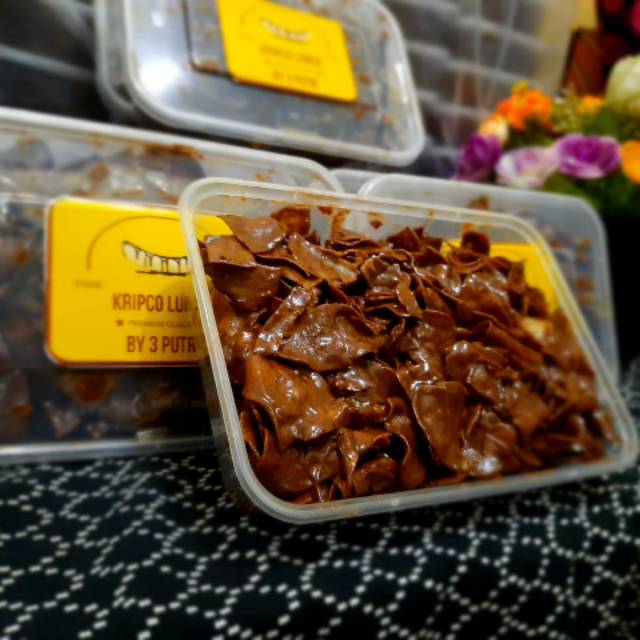 Kripik pisang coklat lumer