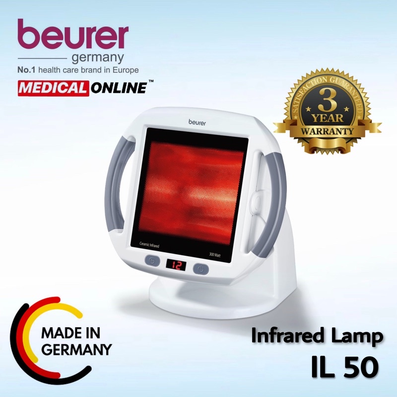 LAMPU TERAPI INFRARED BEURER IL-50 / IL50 GERMANY MEDICAL ONLINE MEDICALONLINE