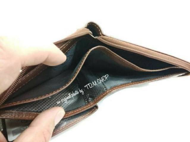 DOMPET PRIA KULIT ASLI RESLETING KELILING