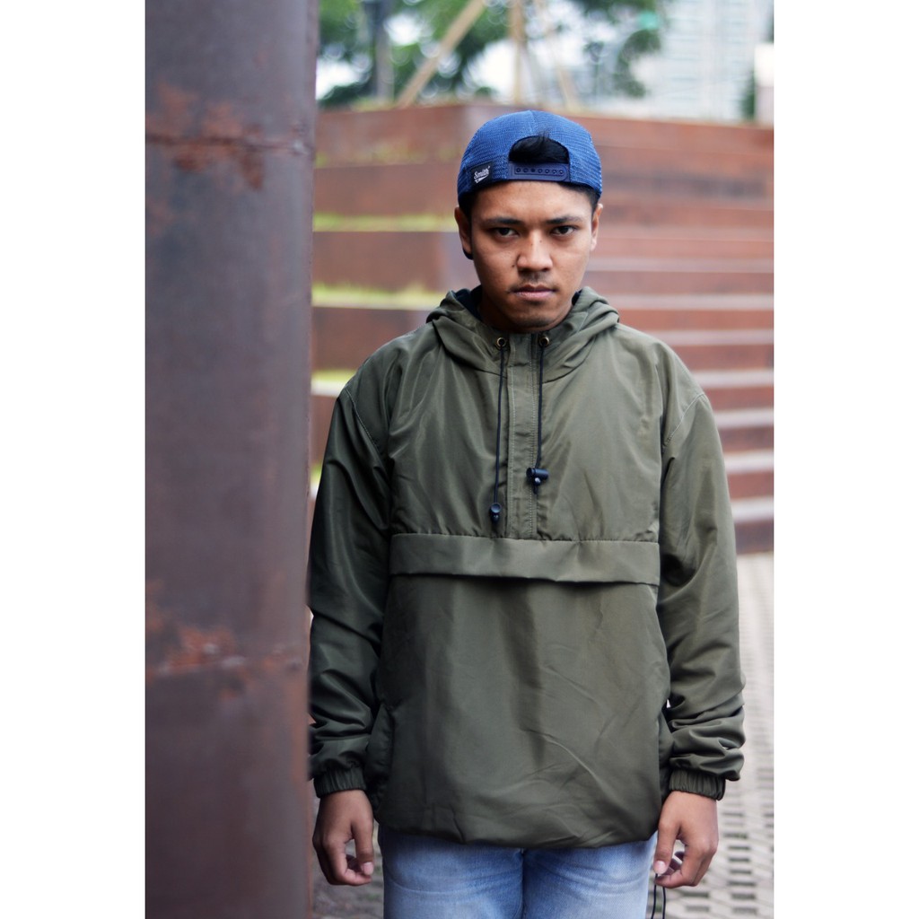Jaket Pria Cagoule Big Size / Jumbo Size / XXL - 5XL