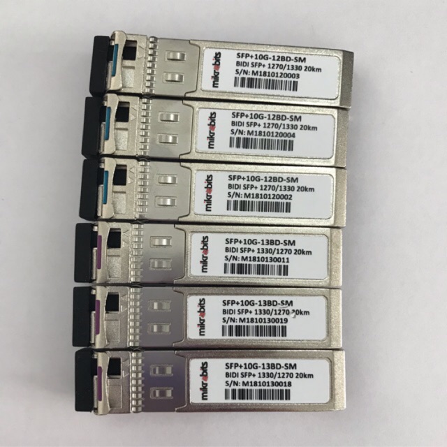 Mikrobits SFP Bidi 10giga Singlemode SFP+10G+BS-SM