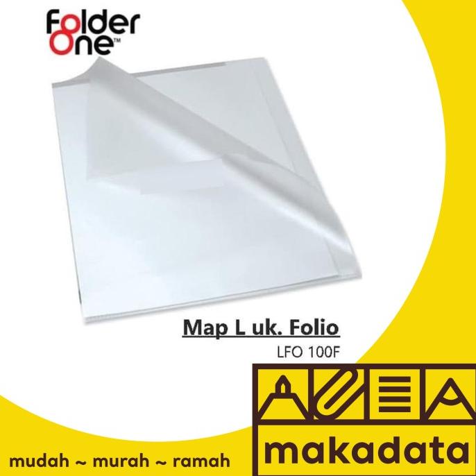 

```````] Map L Folder One Putih F4