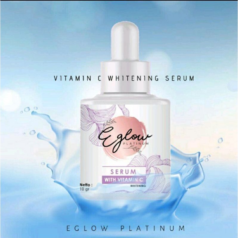 SERUM E GLOW PLATINUM / SERUM WAJAH EGLOW / SERUM WAJAH E GLOW