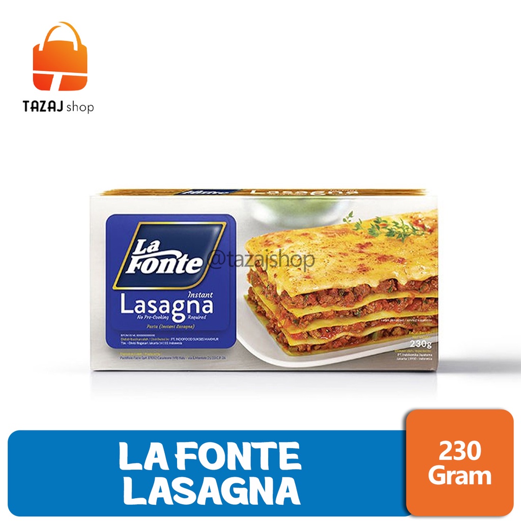 

La Fonte Lasagna Berat 230 Gram