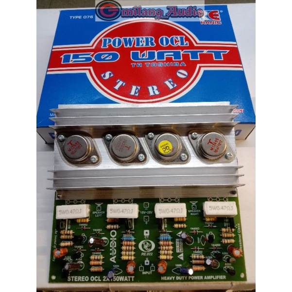 KIT POWER OCL 150WATT STEREO TR JENGKOL