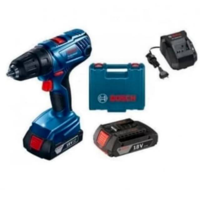 BOSCH GSR 180 Li Cordless Drill Set Mesin Bor Charger / Bor Cas