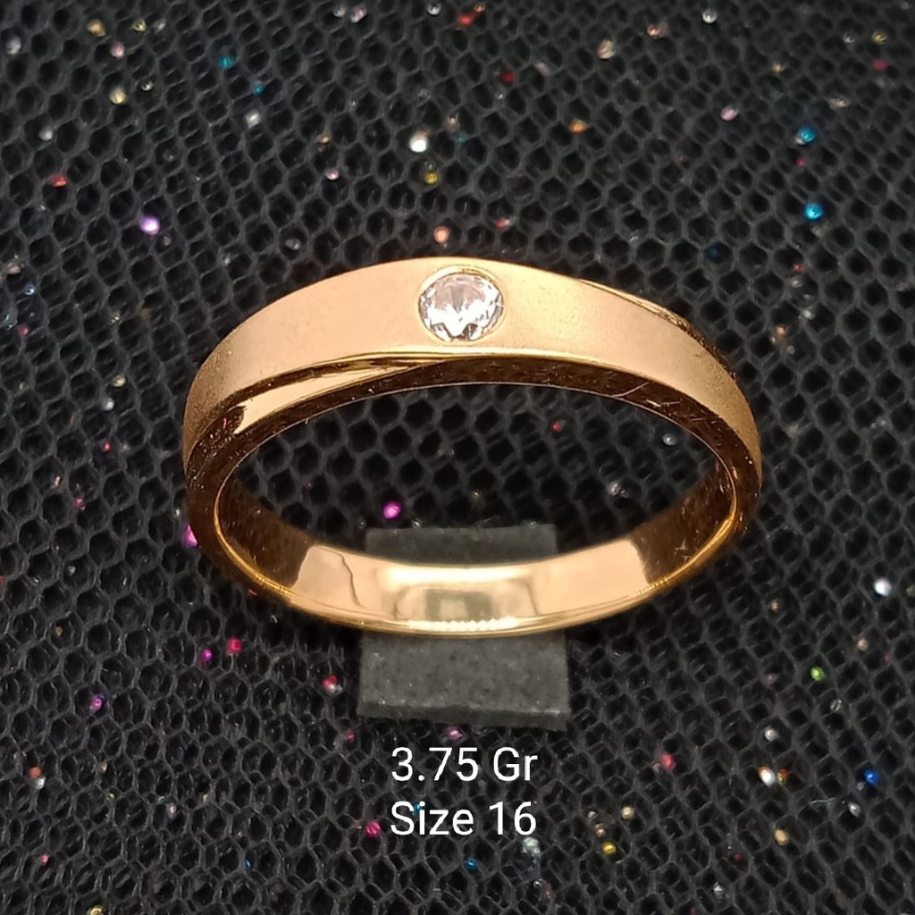 Cincin Emas 17 K - 3.75 Gr Kadar 750 - 2759