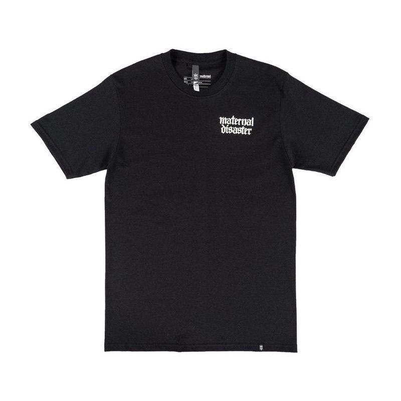 baju kaos tshirt distro keren pria wanita logo maternal disaster bahan cotton 30s