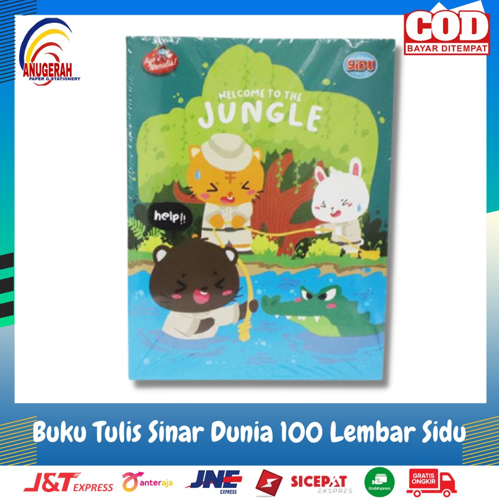 

BUKU TULIS MURAH 100 LEMBAR SIDU (PCS)