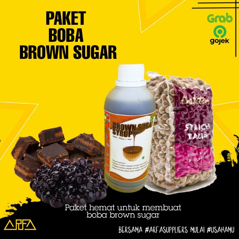 

Boba Brown Sugar Paket