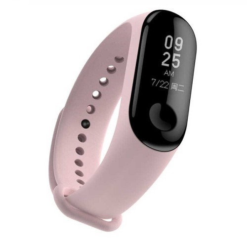 Tali Jam Silicon Strap Replacement Xiaomi MI Band 2 - pink