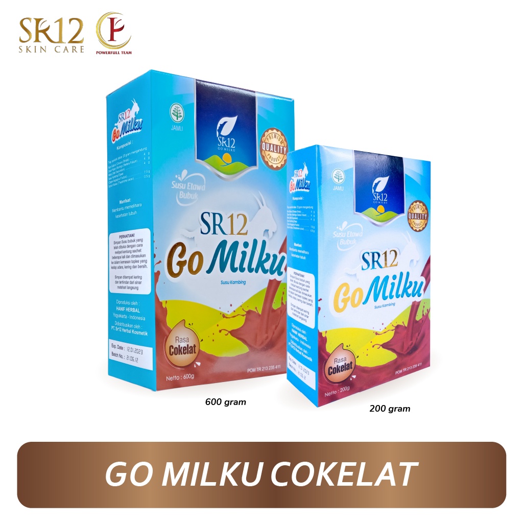 

SUSU KAMBING ETAWA BUBUK / GOMILKU SR12 COKLAT / GOAT MILK / MENAMBAH BERAT BADAN / MELANCARKAN ASI