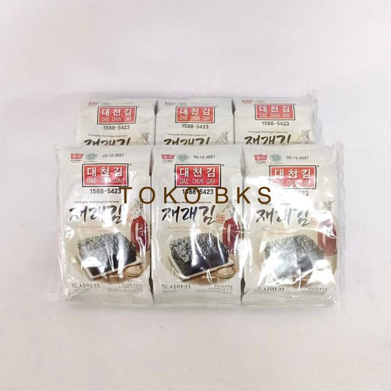 

Daechun wangga original seaweed 3x4.5g
