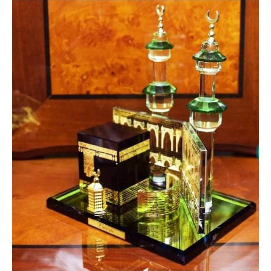 Miniatur Kristal Kabah 2 Menara Kaca Promo