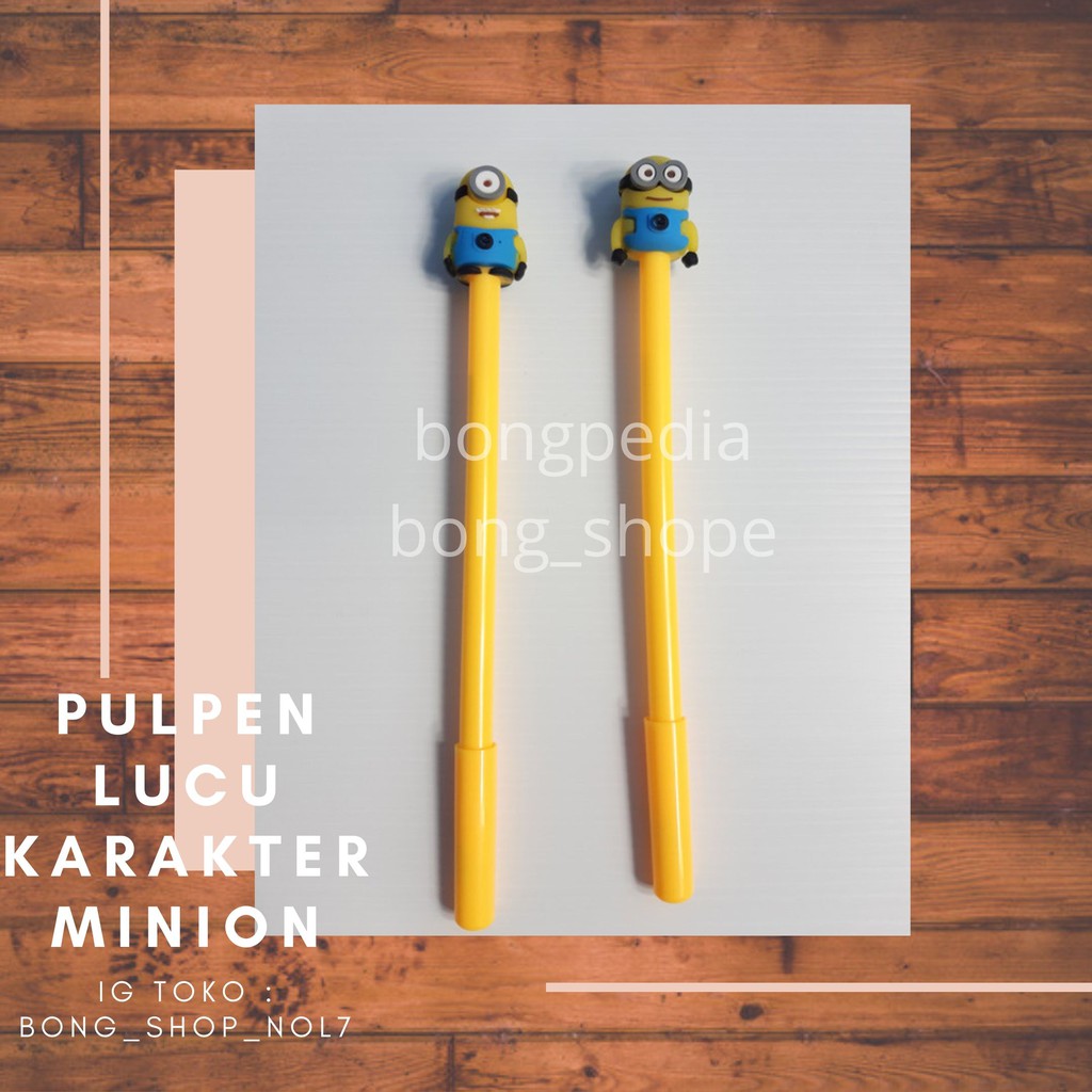 

Pulpen Lucu Karakter Minion|Pen Lucu Karater Minion|Ballpoint Lucu Minion