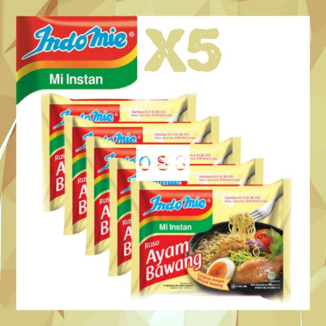 

《OS3》 PAKET 5 Indomie rasa Ayam Bawang