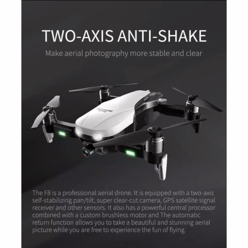 F8 Brushless Drone gps Two axis gimbal 1.8km
