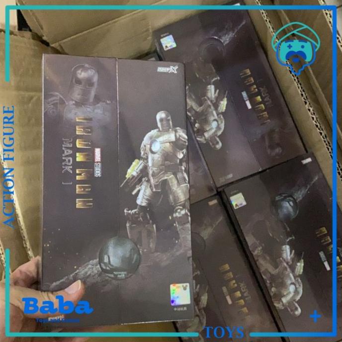 Mainan Figure Avengers Zd Toys Iron Man Mark 1 / Ironman Mk I