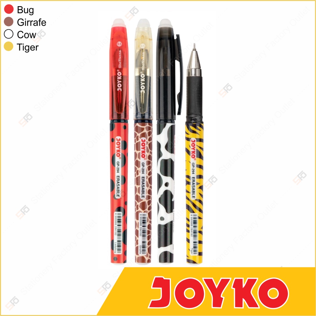 

Pen Gel Erasable Joyko GP 294 - Shovanna Bisa Dihapus