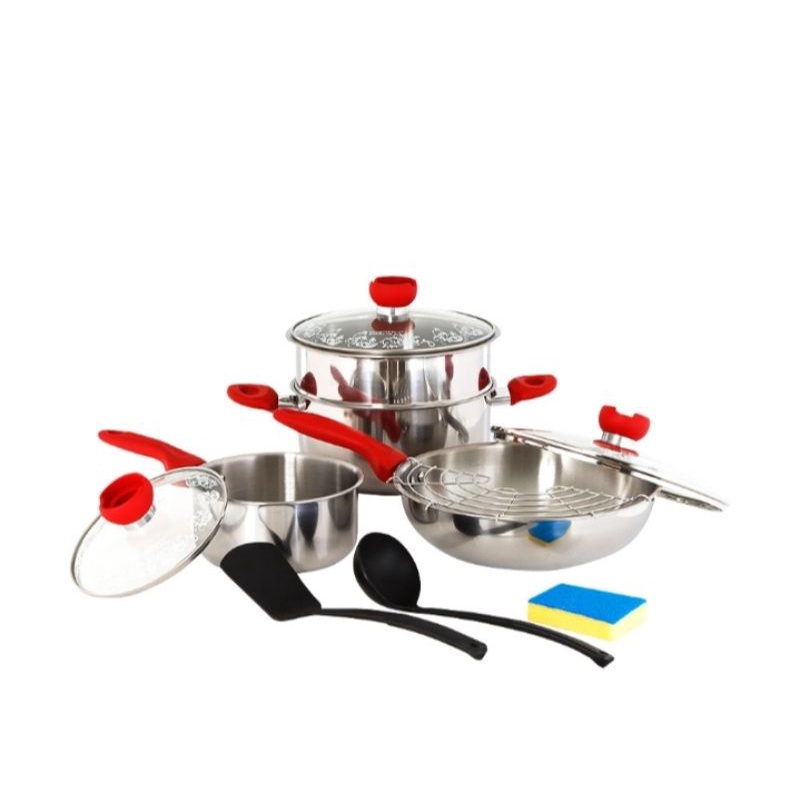 SET PERALATAN MASAK STAINLESS STEEL PRIMAVERA