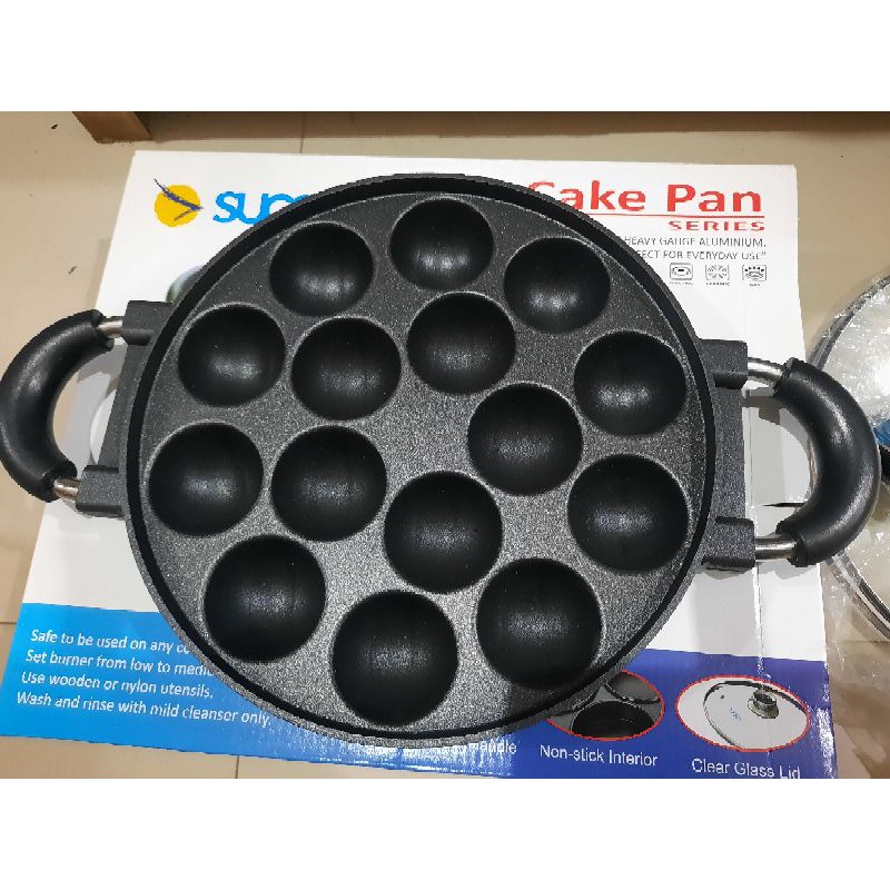 Cetakan Takoyaki Lubang 19 & 15 Cetakan Takoyaki SUGO