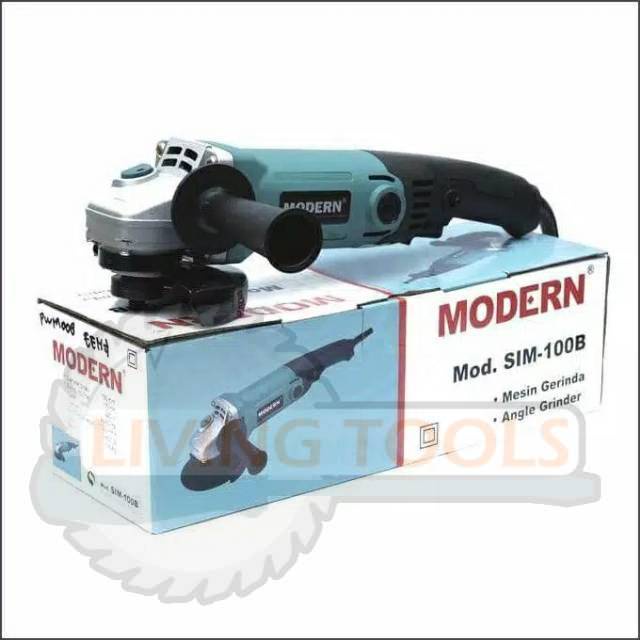 Mesin Gerinda Modern SIM-100B SIM 100B SIM100B SIM 100 B Gerinda Tangan Gurinda Tangan 4"