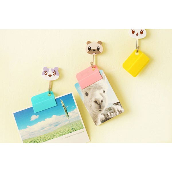 TBI 6pc Pembatas Penanda Buku Rainbow Easy Clip Paper Folder Memo Bookmark