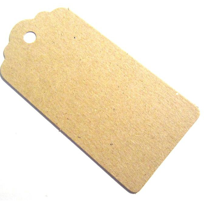 

Hang Tag Kraft 0.5Mm