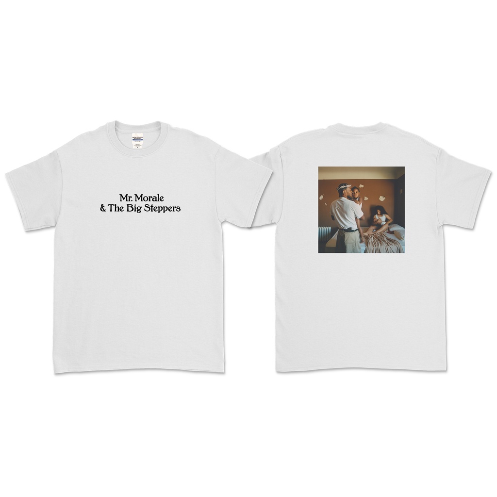 KENDRICK LAMAR - MR MORALE AND THE BIG STEPPERS T-SHIRT (DEPAN BELAKANG)