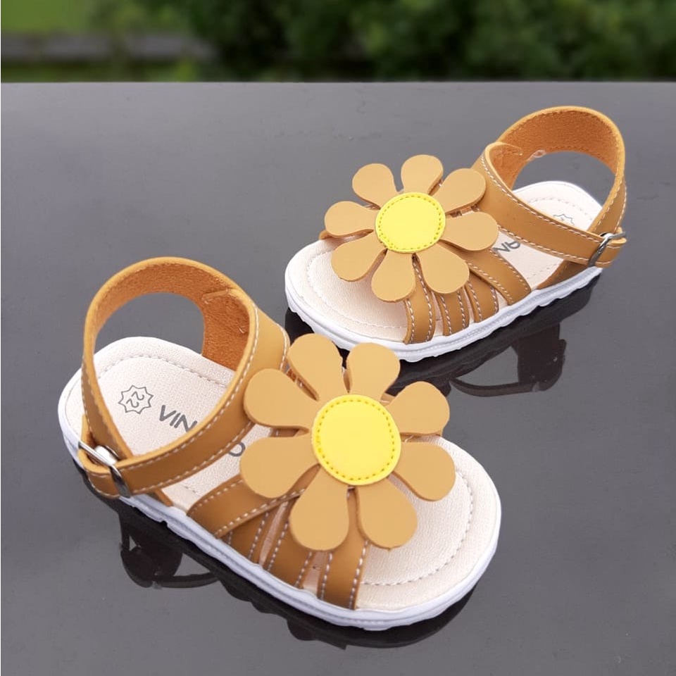 VINANDOZ SA01 Sandal Anak Perempuan Umur 1 2 3 tahun - SANDAL ANAK KUALITAS IMPORT