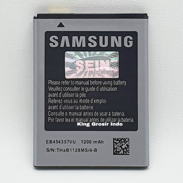 Baterai Samsung Galaxy Ace 1 / S5830 Original OEM EB454357VU Battery