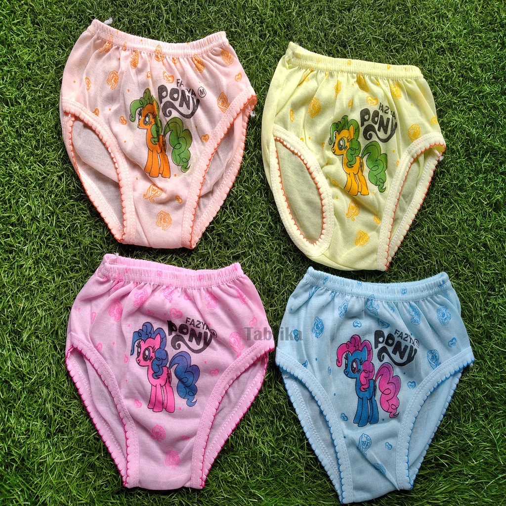 12 Pcs CD Little Pony Celana Dalam Anak Perempuan