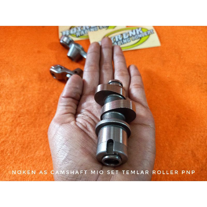 NOKEN AS CAMSHAFT MIO SET TEMLAR ROLLER PNP - BOYRENK RACING CONCEPT