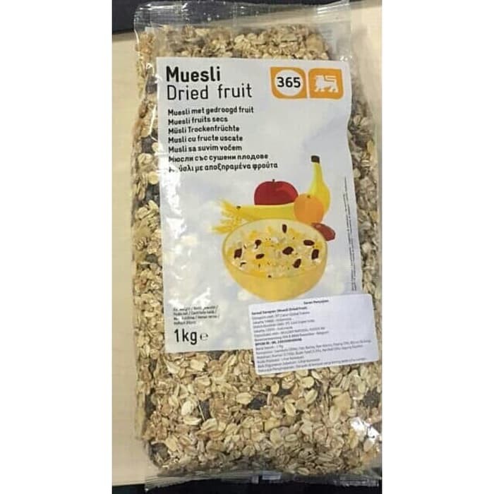 

Muesli Dried Fruit