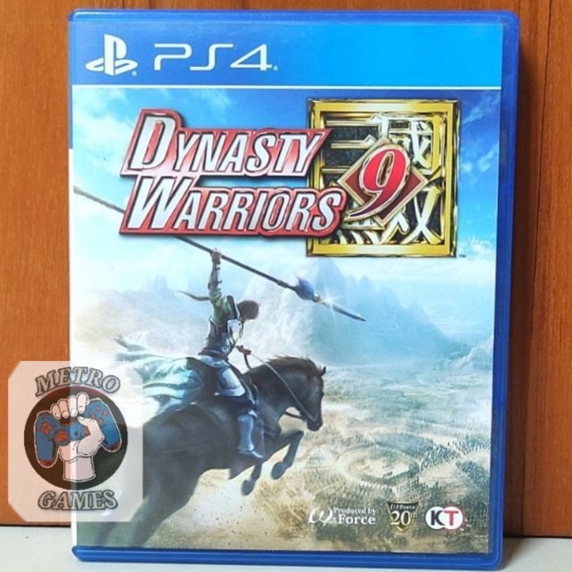 Dynasty Warriors 9 PS4 Kaset Dynasty Warrior IX Playstation PS 4 5 Dinasti Warior Warriorrs CD BD Game dynasti dynasty 8 9 7 orochi 6 ps4 ps5 Games Region 3 Asia reg empires empire