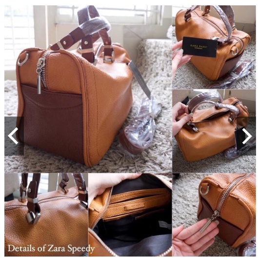 Tas Import Ori / Tas Wanita Basic Speedy Selempang ZR