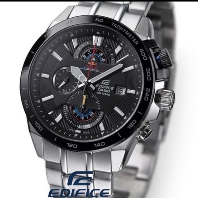 Jam Tangan Pria Merk Casio Edifice Type EF 520 / EF520 Stainless Steel