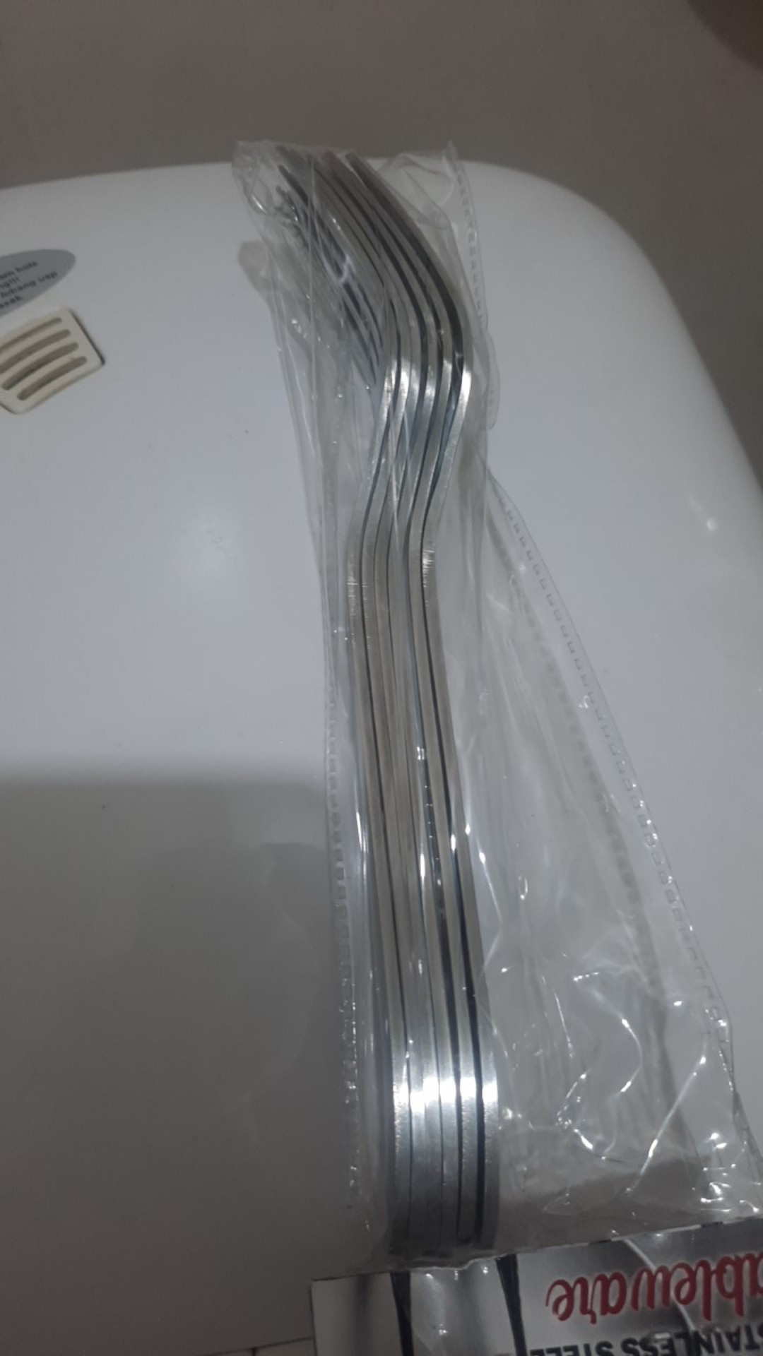 Garpu Makan Stainless / Garpu Polos Home Pro Premium Super Tebal 6 Pcs