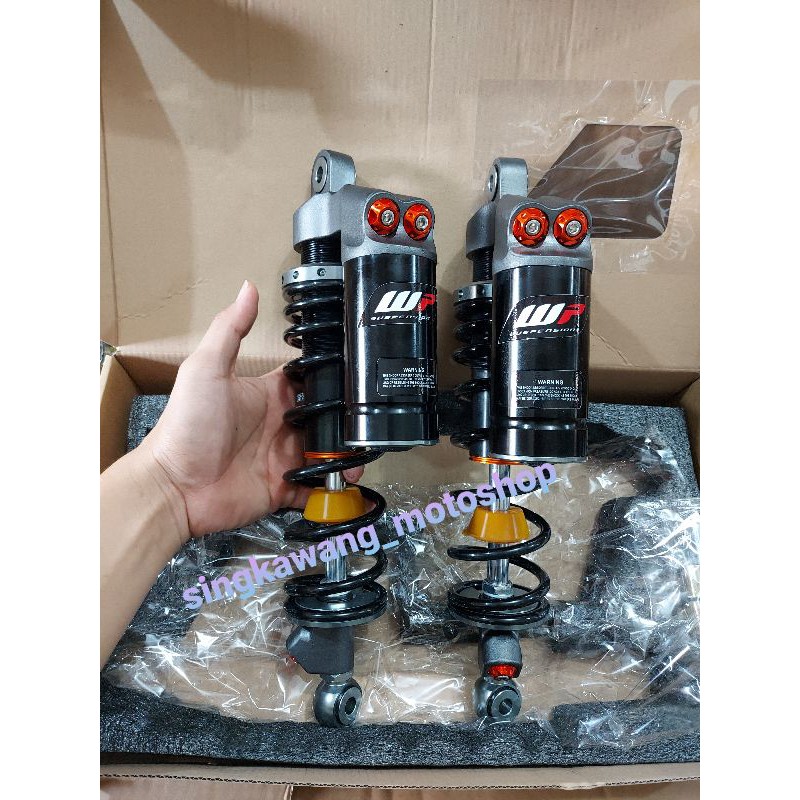 SHOCKBEARKER WP DOUBLE ATAS TABUNG 340MM JUPITER SUPRA RX KING/ MOTOR BEBEK