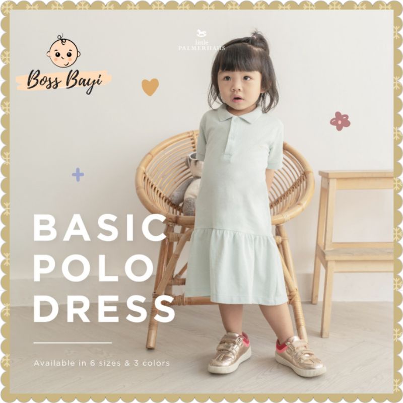 LITTLE PALMERHAUS - Basic Polo Dress Anak