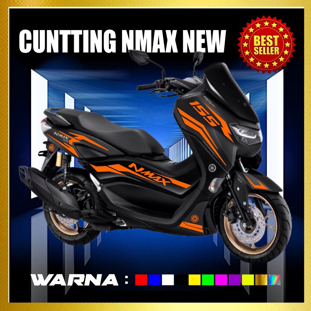 STICKER NNMAX NEW 155 CUTTING STICKER KEREN LIS BODI NMAX BARU 2022