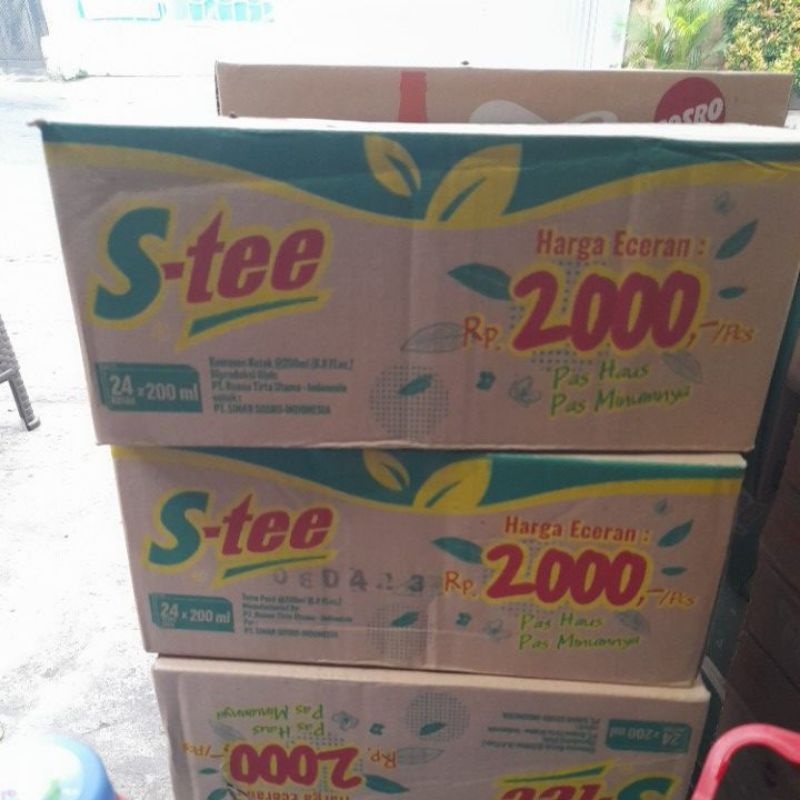 

s-tee kotak 200 ml 1 dus